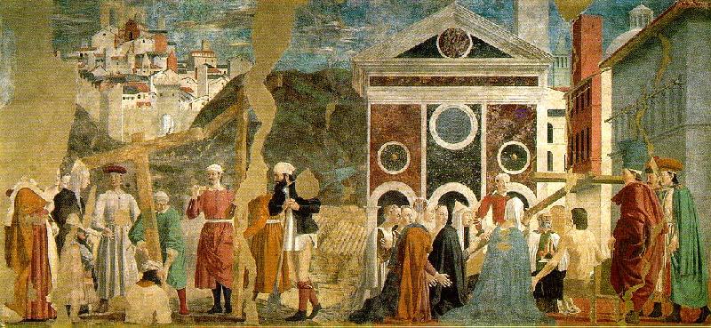 Piero della Francesca Discovery and Proof of the True Cross Spain oil painting art